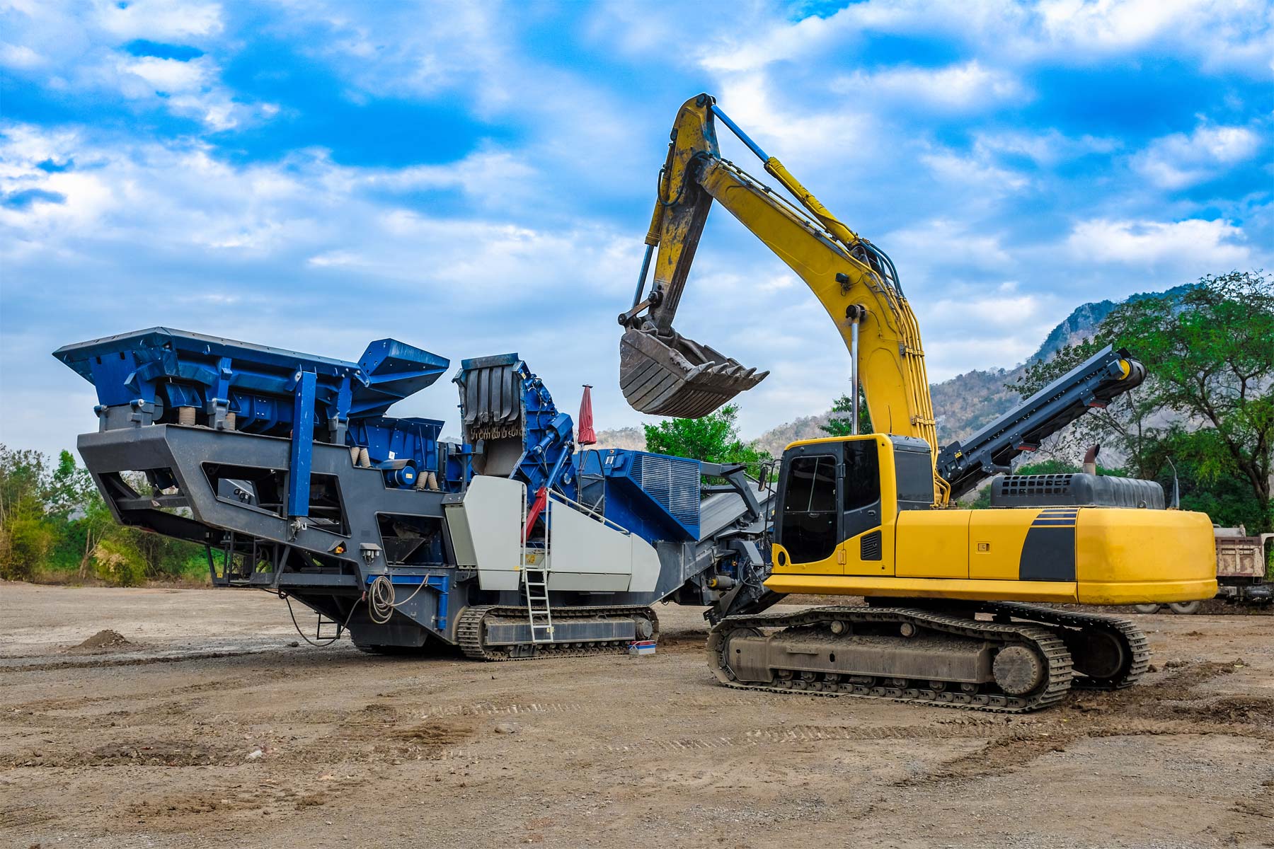 rock crushing mertzon tx